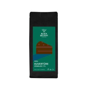 Kuvertüre Oswaldo 71 % Black Delight